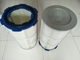 Spunbond industriale ha pieghettato il collettore di polveri della cartuccia di filtro OD325